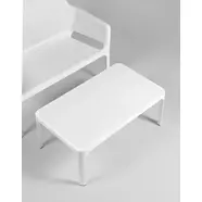 NET kerti asztal, 100x60 cm, bianco