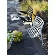 DOGA kerti design szék, bianco