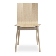 SM807 design szék, lakkozott fehérített tölgy