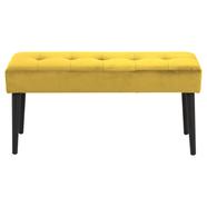 Alunda design pad, sárga bársony