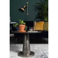 Brute lámpaasztal, vintage nikkel