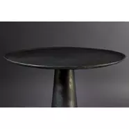 Brute lámpaasztal, vintage nikkel