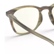 IZIPIZI TRAPÉZ E monitor szemüveg, VELVET CLUB, Világos barna, +0.00