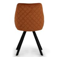 Ritz design szék, rozsdavörös
