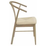 York design karfás szék, fehérített tölgy