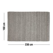 Vincent szőnyeg, szürke, 160x230 cm