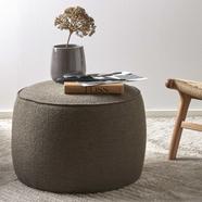Wida puff, taupe bouclé