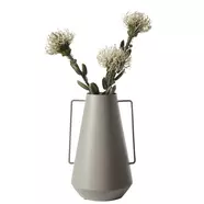 Dagmar váza, 25,5 cm, homok