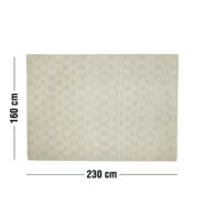 Jordbro szőnyeg, 160x230 cm, fehér