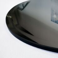 Organic tükör, warm grey, 67x70 cm