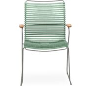 Click magas szék, világos zöld