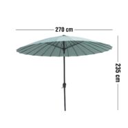 Shanghai napernyő, jade