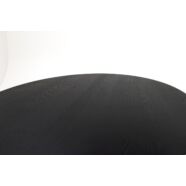 Rod étkezőasztal, 160x110 cm, fekete