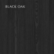 Clava Up Wood falilámpa, D49, fekete tölgy