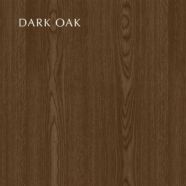Clava Up Wood falilámpa, D49, sötét tölgy