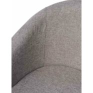 Easton design szék, világosszürke szövet