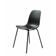 Whitby design szék, fekete PP