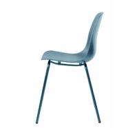 Whitby design szék, világoskék PP