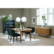 Ottowa design szék, zöld bársony