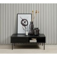 Pensacola dohányzóasztal, 60x110 cm, fekete