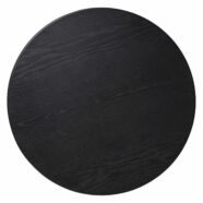 Siena lerakóasztal, D60cm, fekete tölgy