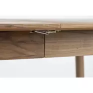 Glimps bővíthető étkezőasztal, 180 cm, dió