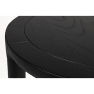 Storm lerakóasztal, fekete tölgy, D45 cm