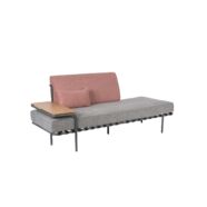 Star kanapé, rózsaszín/szürke