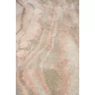 Solar szőnyeg, szürke/rózsaszín, D240cm