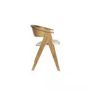 Ndsm design szék, tölgy, kárpitozott párna