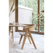 Ndsm design szék, tölgy, kárpitozott párna