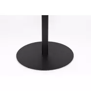 Yuri lerakóasztal, fekete, D56 cm