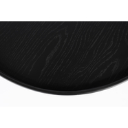 Yuri lerakóasztal, fekete, D70 cm