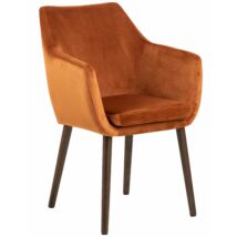 Flora design szék, réz bársony