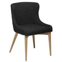 Vetro design szék, fekete szövet