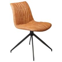 Dazz design szék, barna textilbőr, KIFUTÓ!