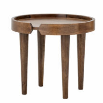 Fraser lerakóasztal, barna, D50 cm