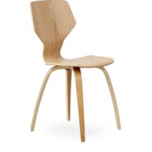 SIT design szék, lakkozott tölgy