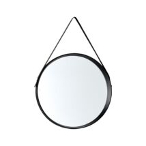 Noma tükör, fekete kerettel, D50cm