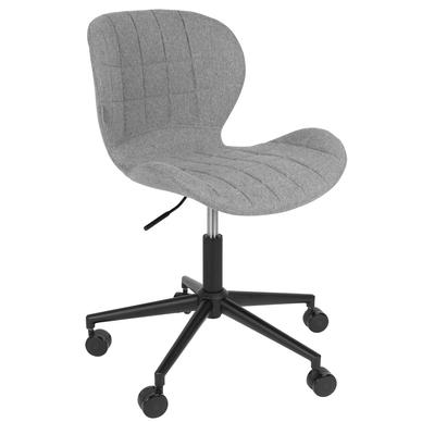 OMG irodai design szék, világosszürke szövet
