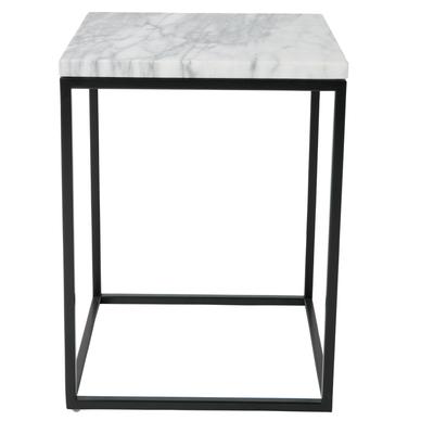 Marble Power lerakóasztal, fehér márvány