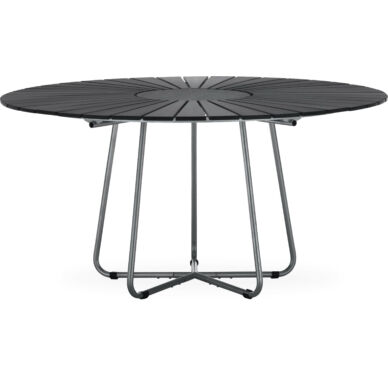 Circle kerti asztal, D150 cm, fekete