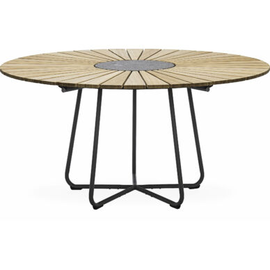 Circle kerti asztal natúr, D150 cm