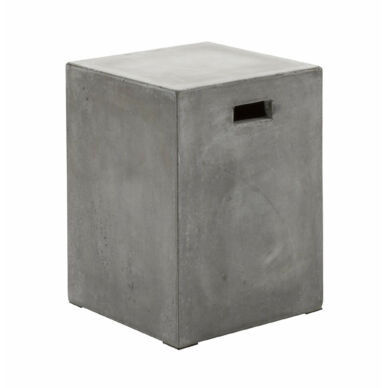 Vigo kerti kisasztal, H45 cm, szögletes, cement