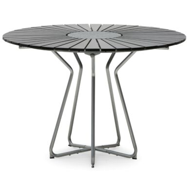 Circle asztal, fekete, D110 cm