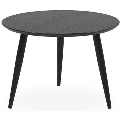 Fano dohányzóasztal, D60 cm, fekete