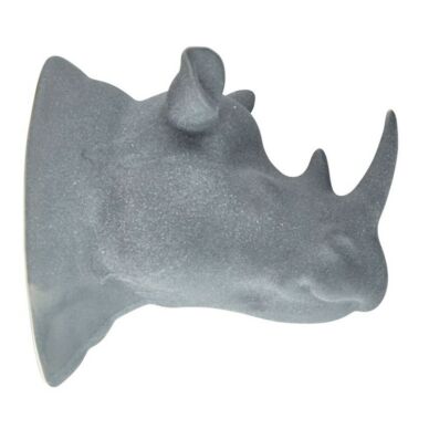 Rhinoceros fali szobor, szürke