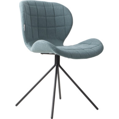 OMG design szék, világoskék szövet