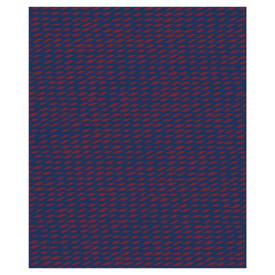 Fleece pléd, sötétkék/bordó, 140x200 cm