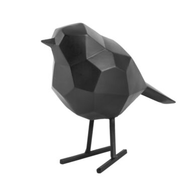 Bird szobor, fekete, 17cm